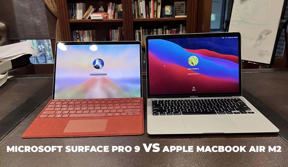 تفاوت قیمت Surface Pro 9 با MacBook Air M2