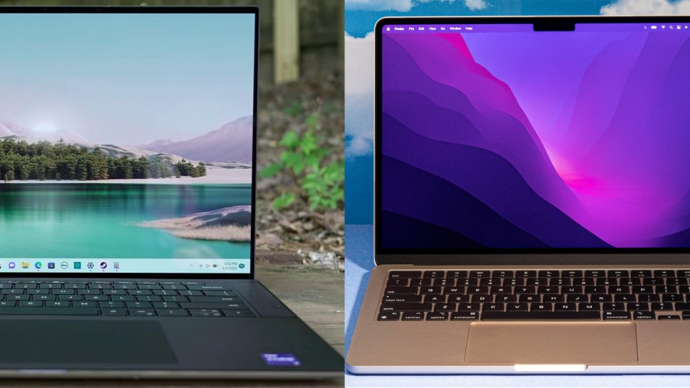 مقایسه عمر باتری لپ تاپ دل XPS 15 و مک بوک Air 15