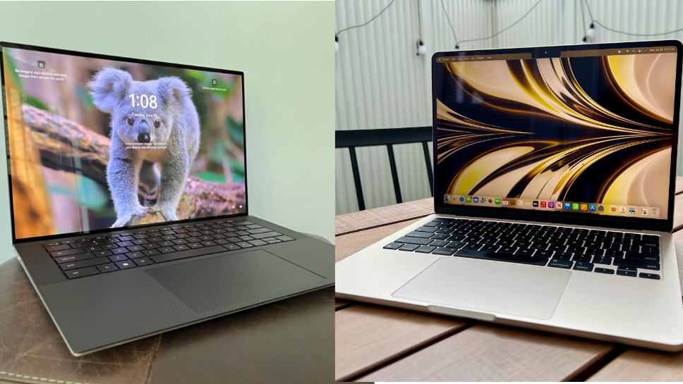 مقایسه لپ تاپ دل XPS 15 2023 با مک بوک Air 15 از نظر قیمت